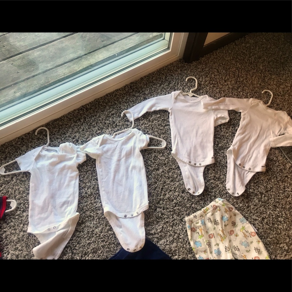 Baby boys bundled clothing